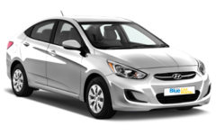 Hyundai Accent Blue - A/T or similar 